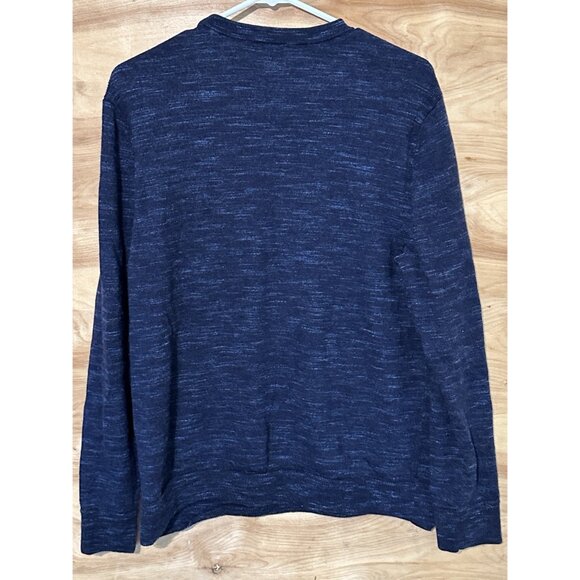 Express Men’s XL Space Dyed Crew Neck Extra Fine Merino Wool Sweater - Picture 3 of 7